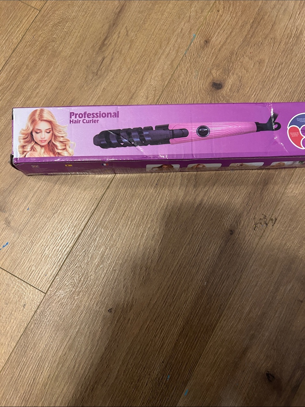 Pink Professional Hair Curler for Women - Easy Styling